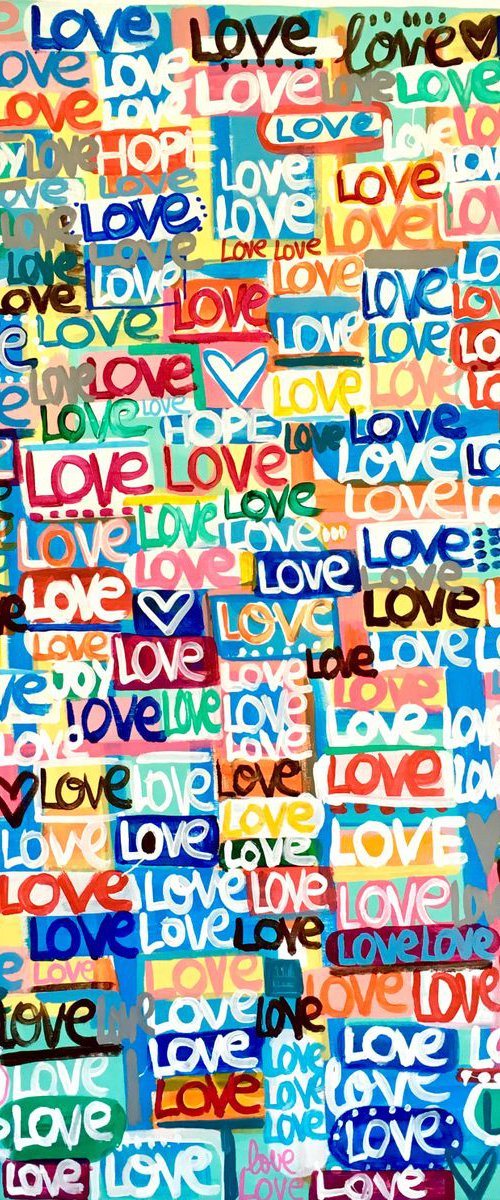 Love, Joy and Hope by Mercedes Lagunas