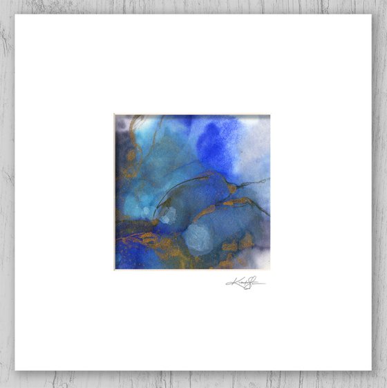A Mystic Encounter 49 - Zen Abstract Painting by Kathy Morton Stanion