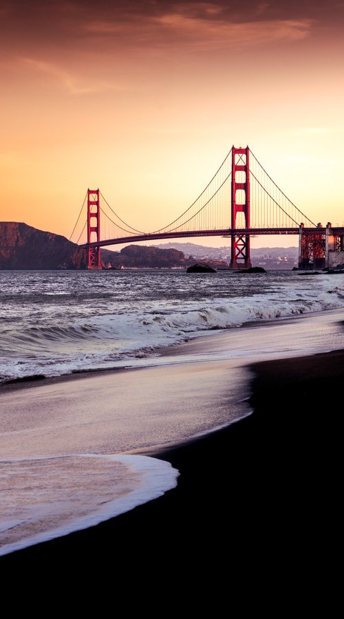DAWN AT THE GOLDEN GATE by Harv Greenberg