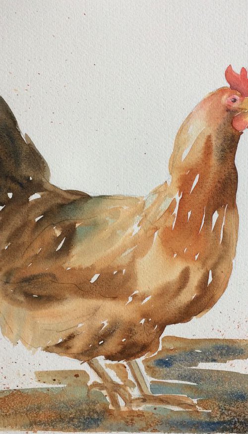 Hetty Hen by Silvie Wright