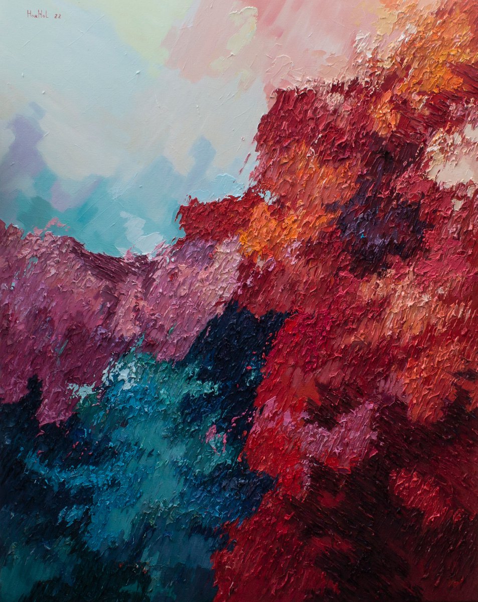 No Title By Olena Horhol, 31 X 39, Artwork For Sale On Artfinder