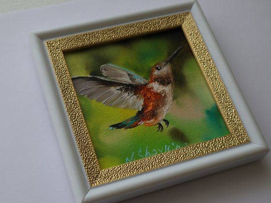 Vibrant Hummingbird Miniature