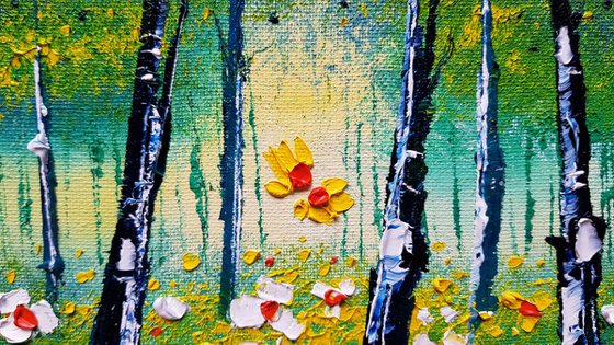 "Buttercup Forest & Flowers in Love"