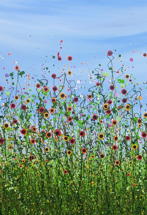 A Symphony Of Poppies #3 by Lucy Moore