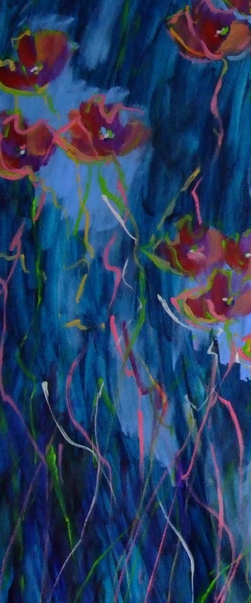 Summer Flower Garden by Marina Krylova