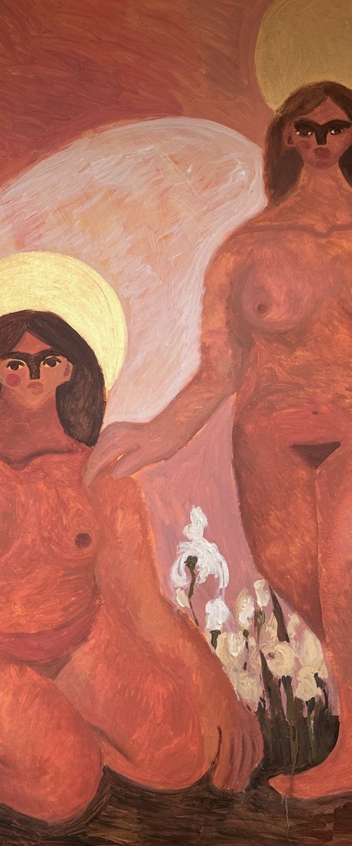 Annunciation I am with you, dear by Dasha Pogodina