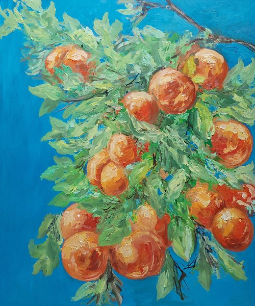 Orange tree by Els Driesen