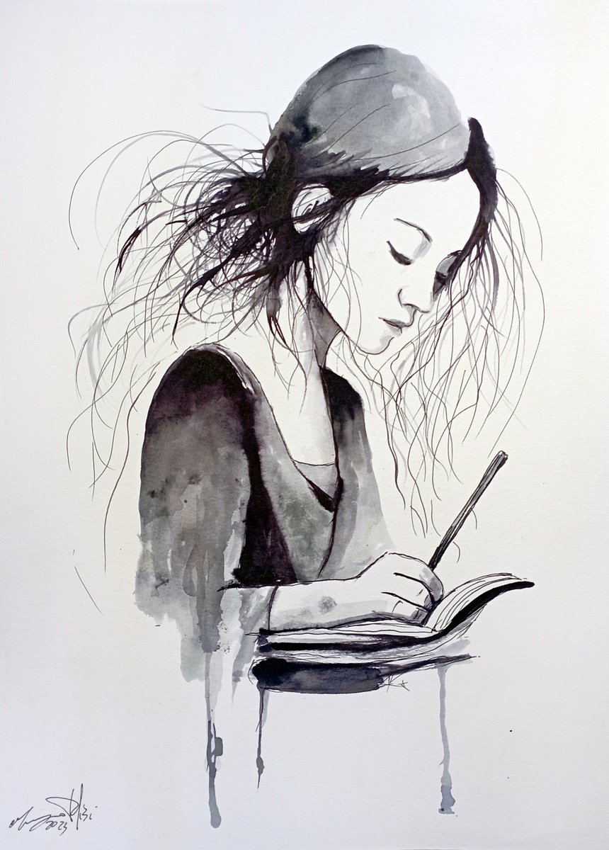 Urban And Pop Ink Drawing , I