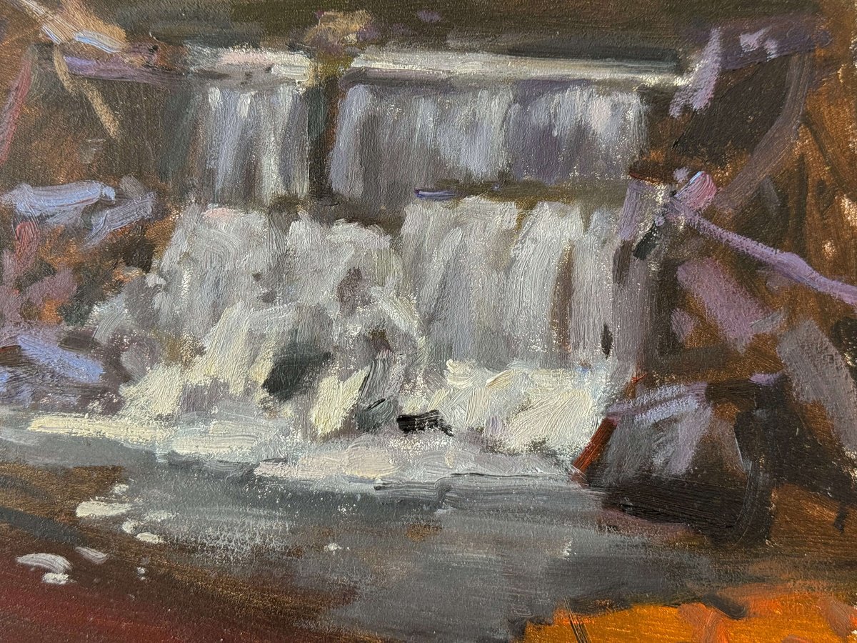 Mountain Stream, Carpathians By Nataliia Nosyk, 10 X 8, Artwork For Sale On Artfinder