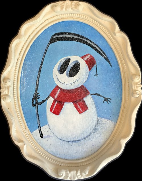 628 PUPAZZETTO MORTO (Dead Snowman) by Paolo Andrea Deandrea