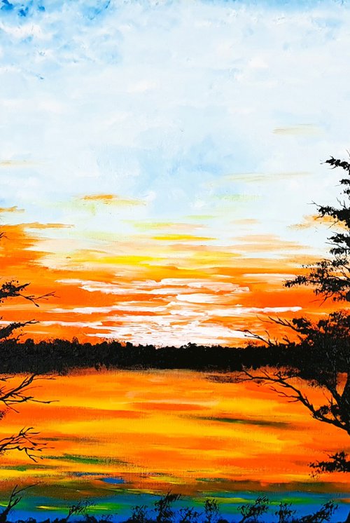 Sunset in the country 1 by Daniel Urbaník