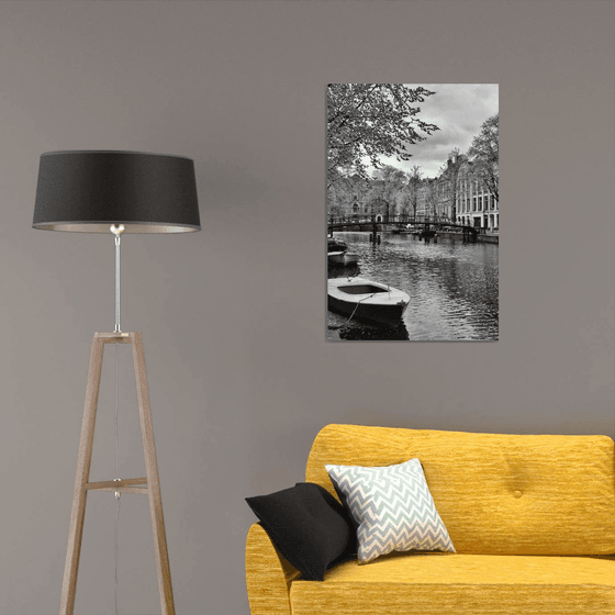 " Old Boat. Amsterdam " Limited Edition 1 / 25