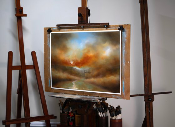 Malham Cove Sunset Vision, Yorkshire