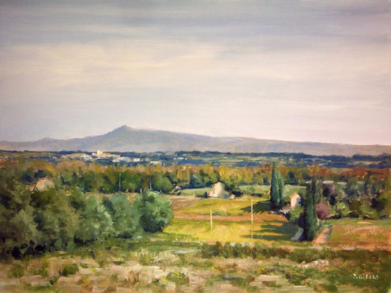 Mont Ventoux near Châteauneuf