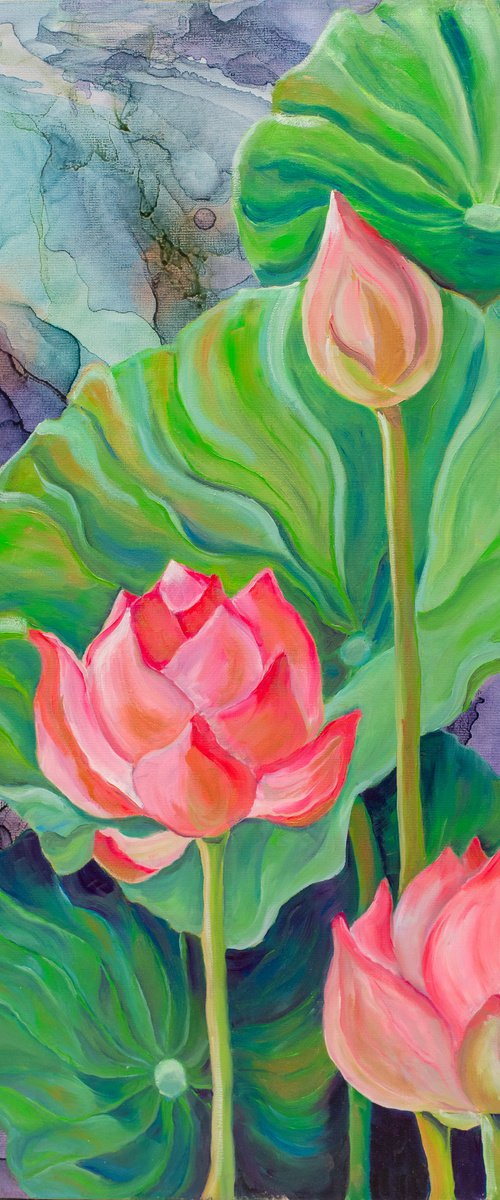 Magic Lotuses by Olga Volna