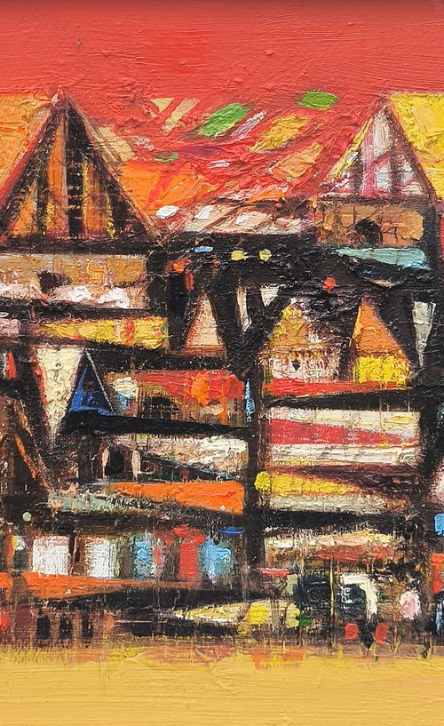 Mosaic of Houses by Aram Sevoyan