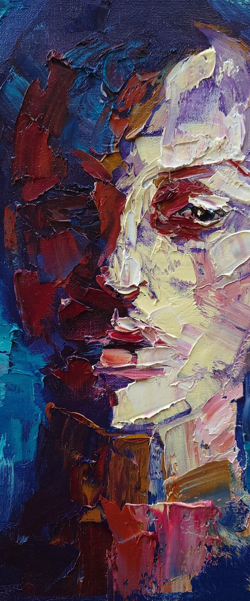 The Midnight Gaze by Dalia Visockaite Kisieliene