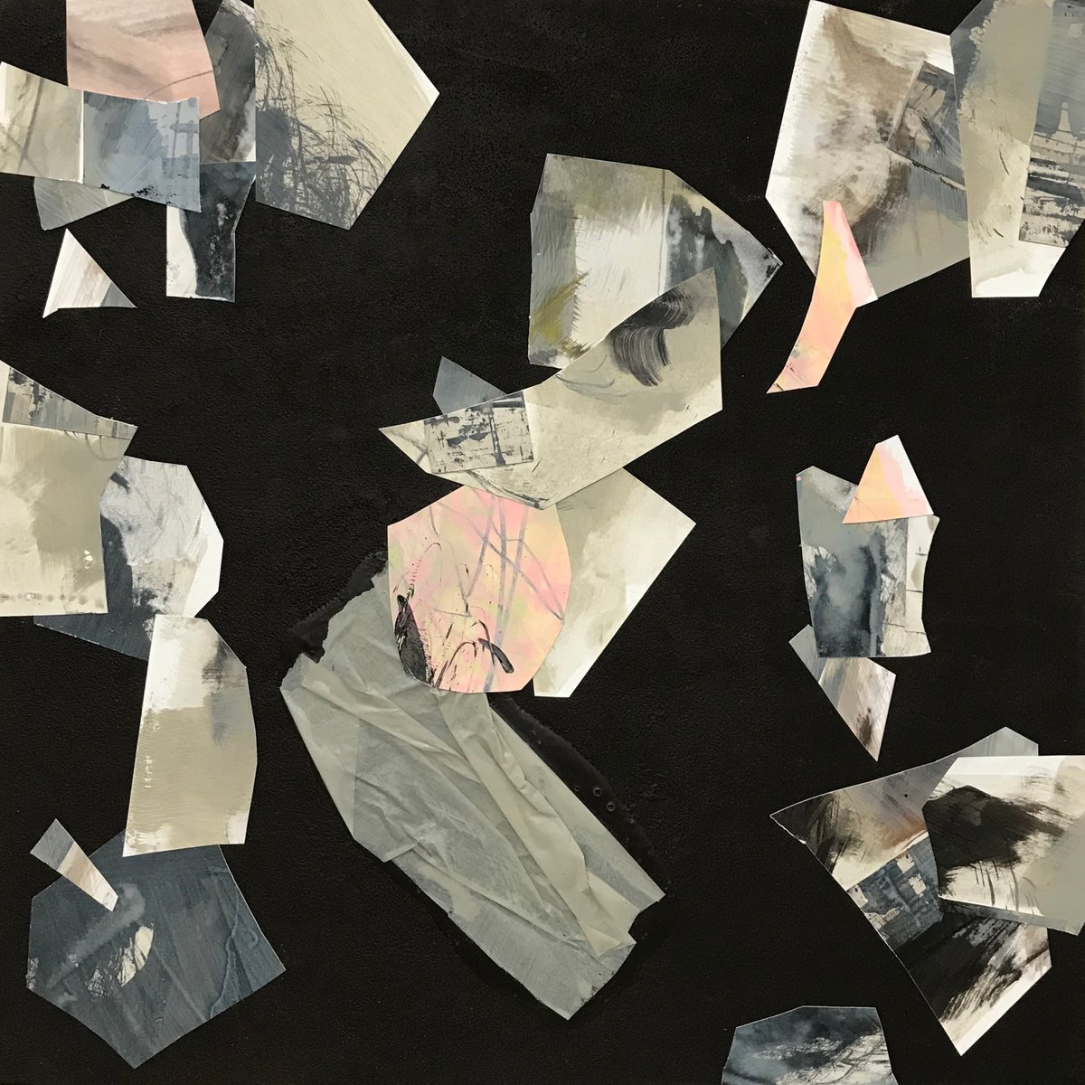 Organic Abstract Acrylic Painting By Kris Haas, 24 X 24", My Memories Were A Dream, Original Artwork