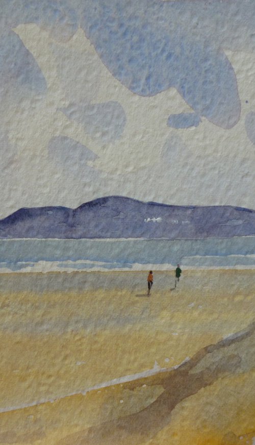 On Dollymount Strand by Maire Flanagan
