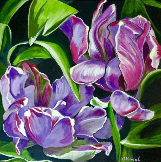 Bouquet of tulips