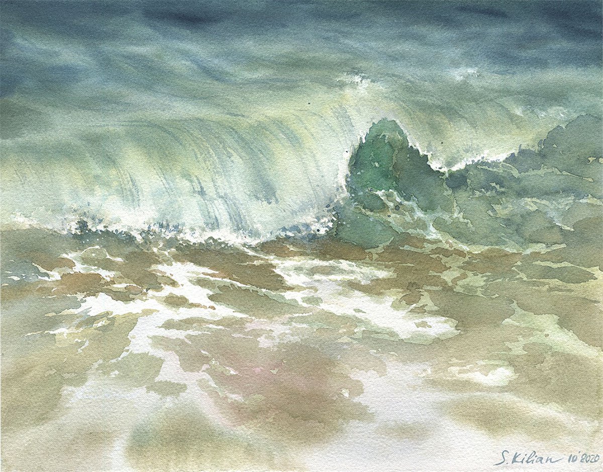 Breaking Wave by Svetlana Kilian