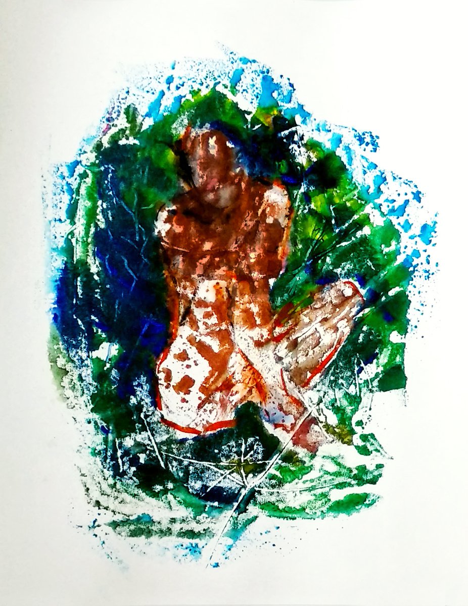 Expressive Limited Edition Print , Woman Of Substance 1 By Asha Shenoy, 12 X 15, Artwork For Sale On Artfinder