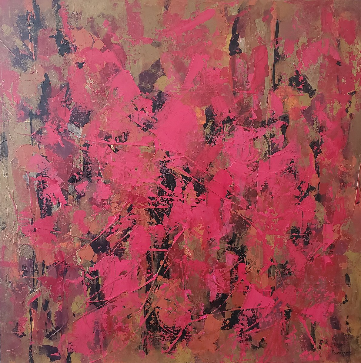  Affirmation By Joyce Fournier, 30 X 30, Artwork For Sale On Artfinder