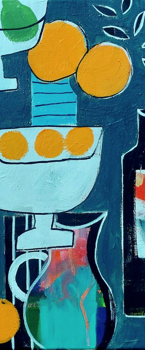 Eight Oranges by Jan Rippingham
