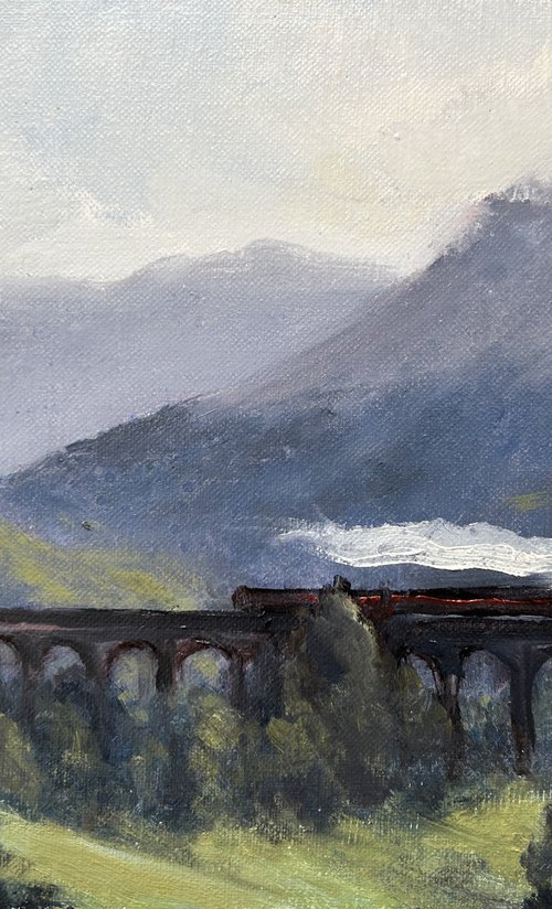 Potter Train Glenfinnan by Andrew Moodie