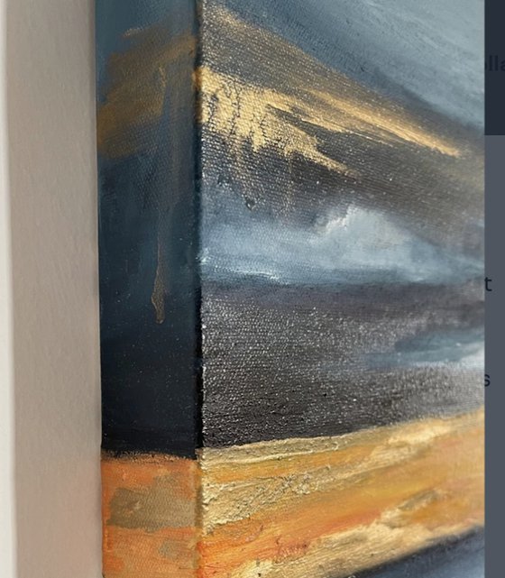 The moment before the storm