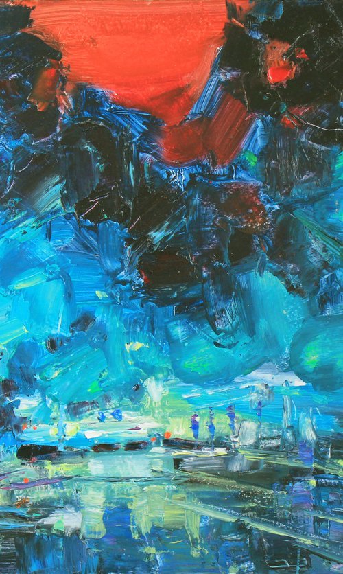 Distant Glow by Alisa Onipchenko-Cherniakovska