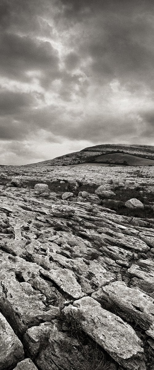 Stone Desert of The Burren - Landscape Art Photo from Ireland by Peter Zelei
