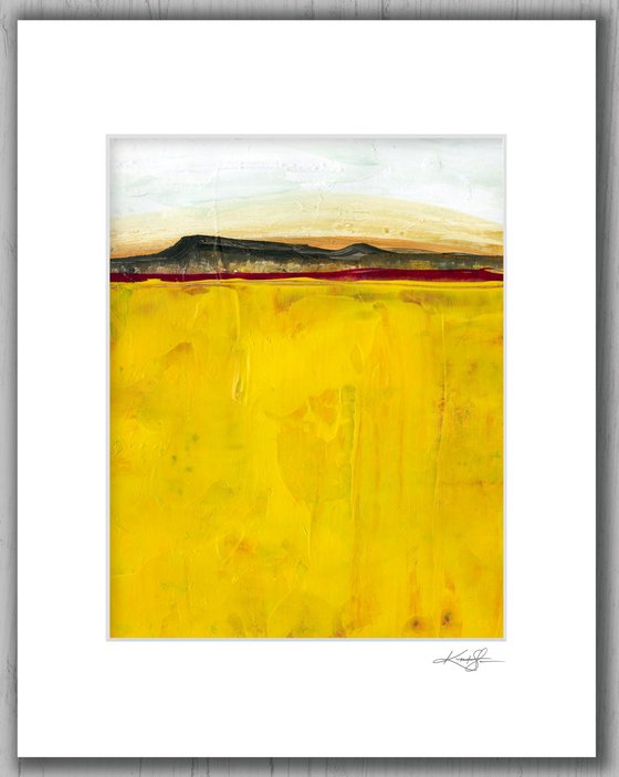 Mesa 131 - Southwestern Landscape Painting by Kathy Morton Stanion