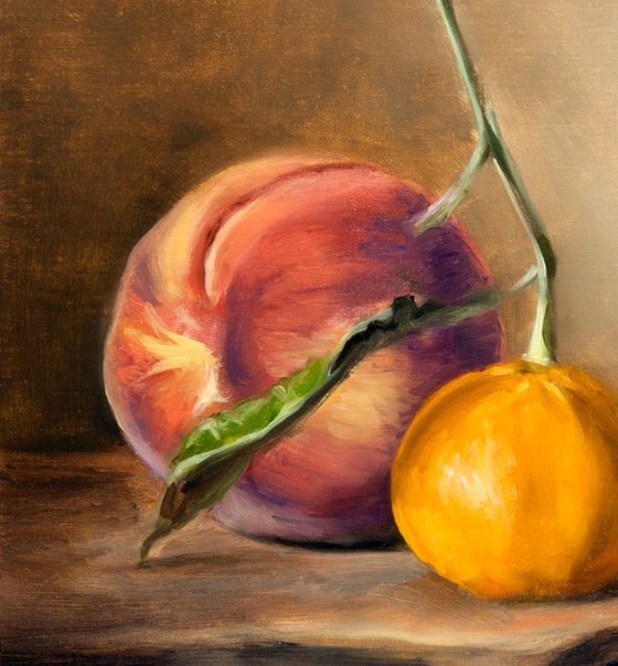 Peach and Mandarin