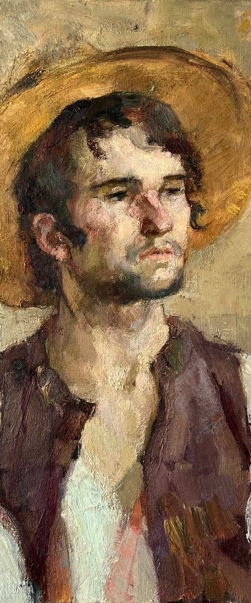 Portrait of a Young Man by Zakhar Shevchuk