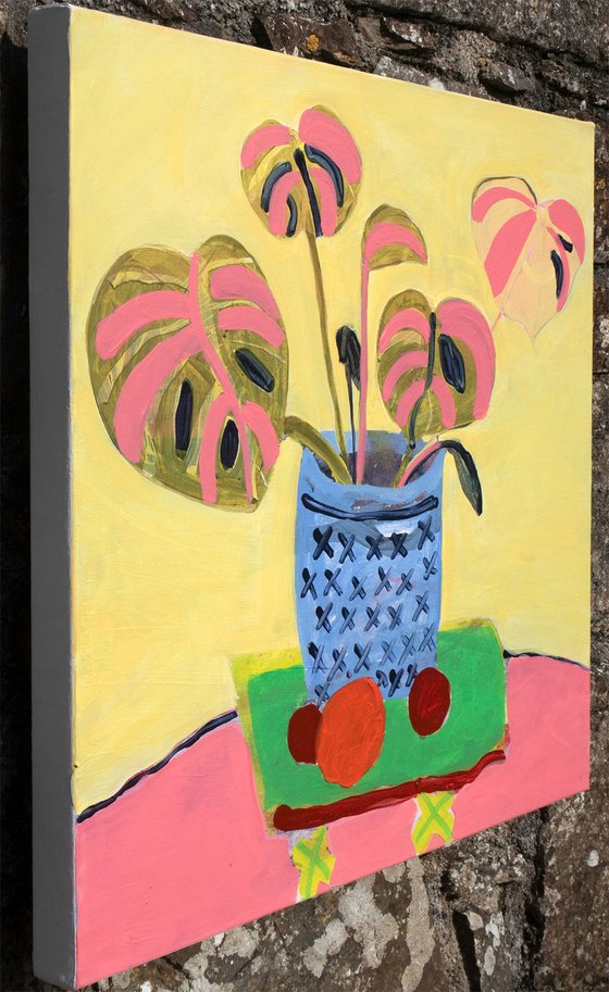 Yellow and Pink Plant