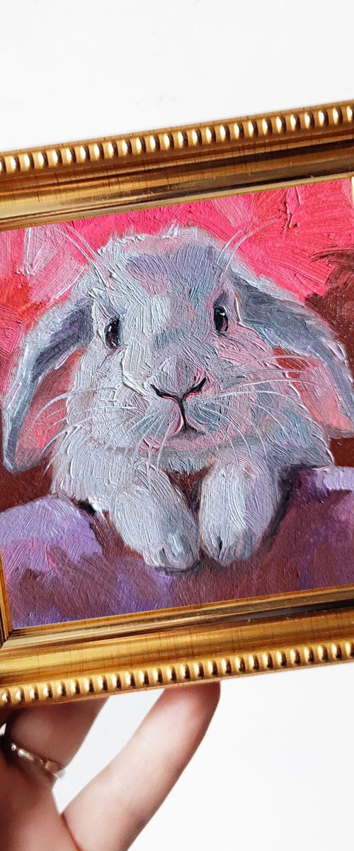 Rabbit by Nataly Derevyanko