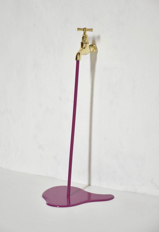 Le liquide violet