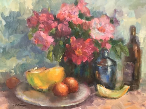 Still Life with Melon