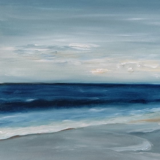 Same beach, same sea