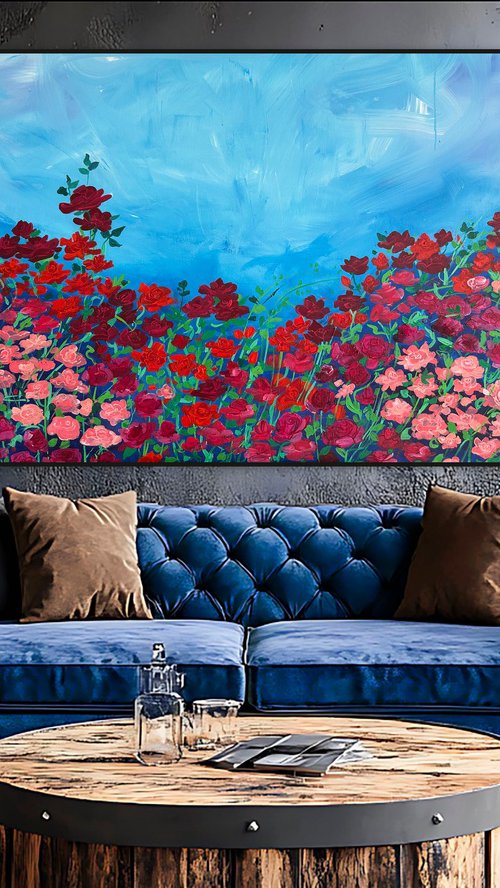 Whisper of roses by Alexandra Dobreikin