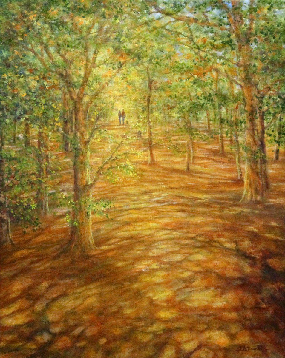 Dappled Path II by Stella Dunkley
