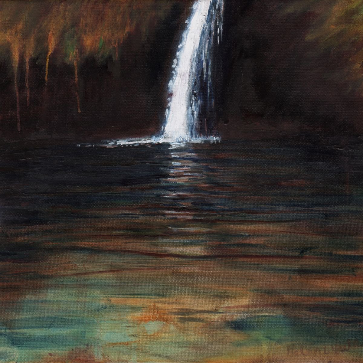 Waterfall III by Helen White