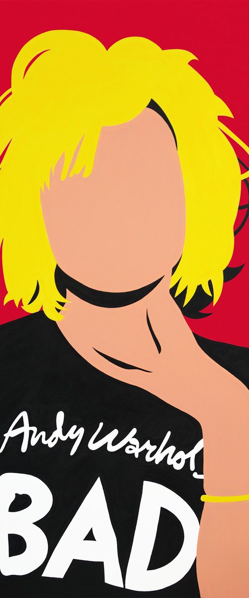 Faceless Portrait - Debbie Harry (Blondie) by Pop Art Australia