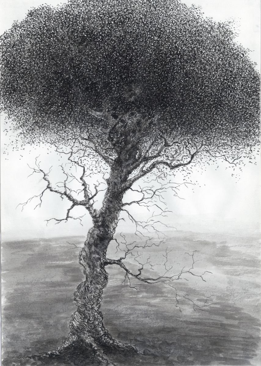 A series of Mystic Trees 01 by Julia Krastina