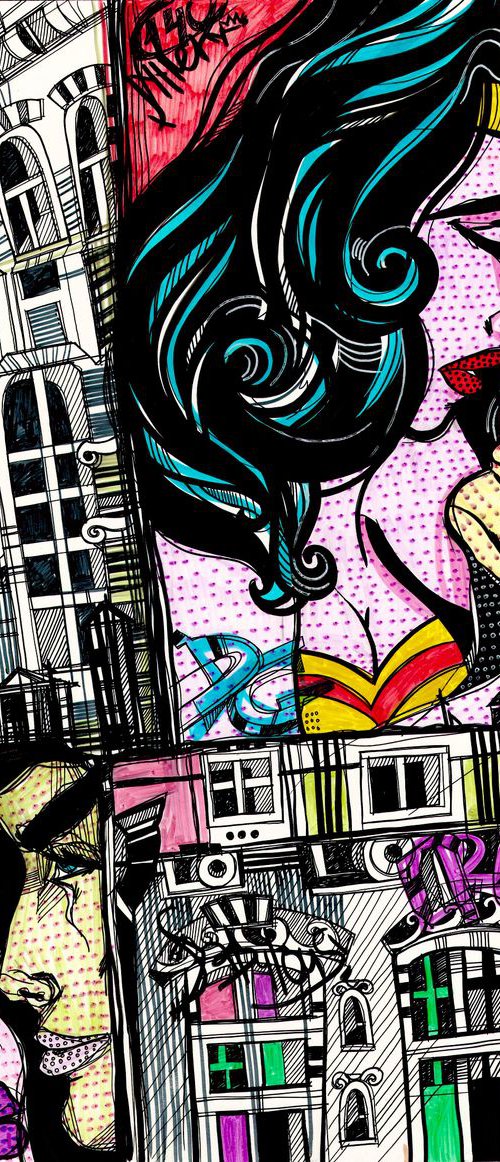 Pop Art Graffiti by Maria Susarenko