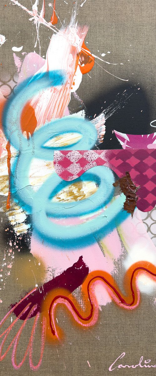 Pink circuit by Carolina Alotus