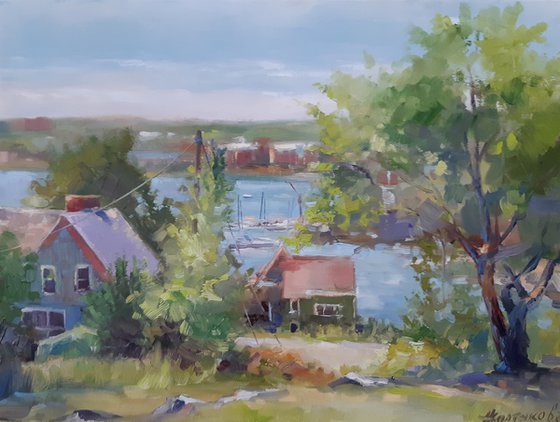 Plein air at Scott Manor