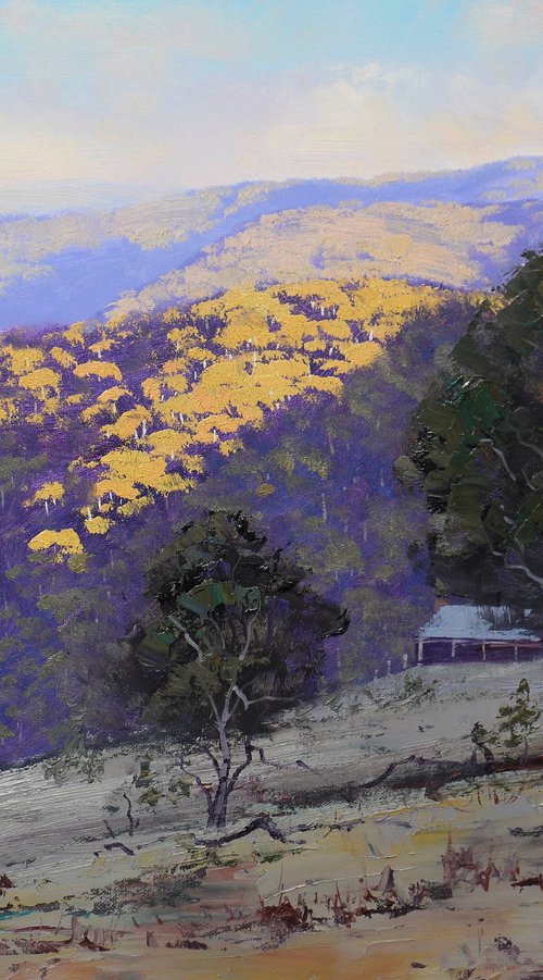 Blue Mountains Vista Toward Narrow Neck by Graham Gercken