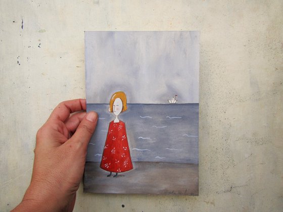 The woman and the sea